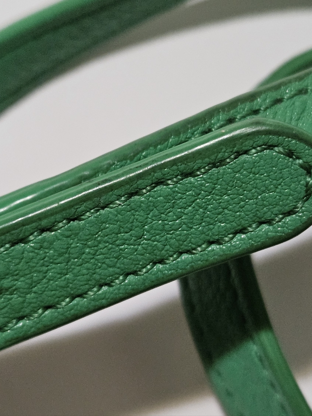 Talbots Leather Crossbody Bag Green - Picture 4 of 6